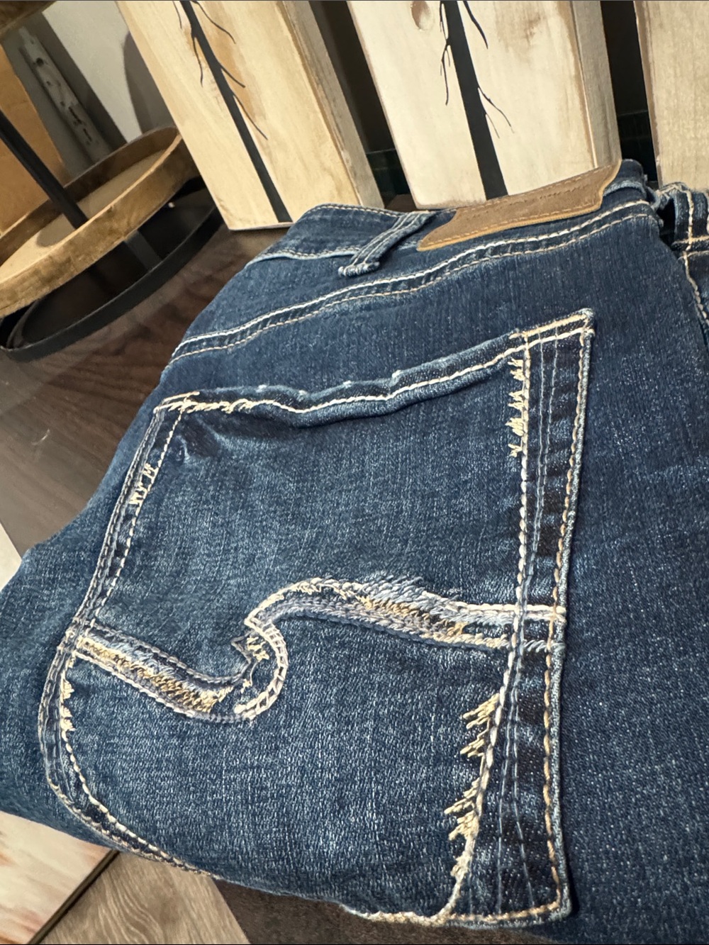 Silver Jeans Zac Straight-Leg Jeans in Dark Indigo